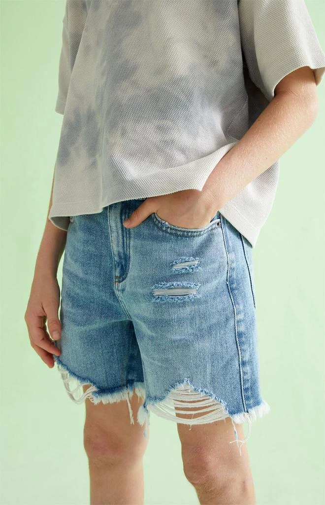 PacSun Kids Medium Indigo Denim Shorts 2