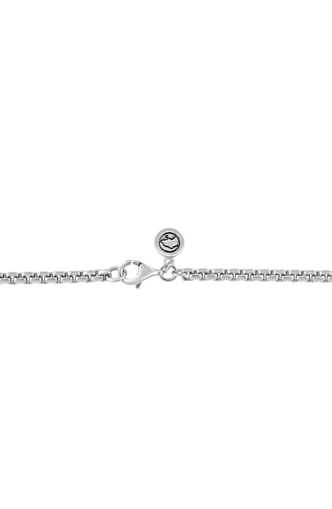 Effy Men's Black Spinel Cross Pendant Necklace 3
