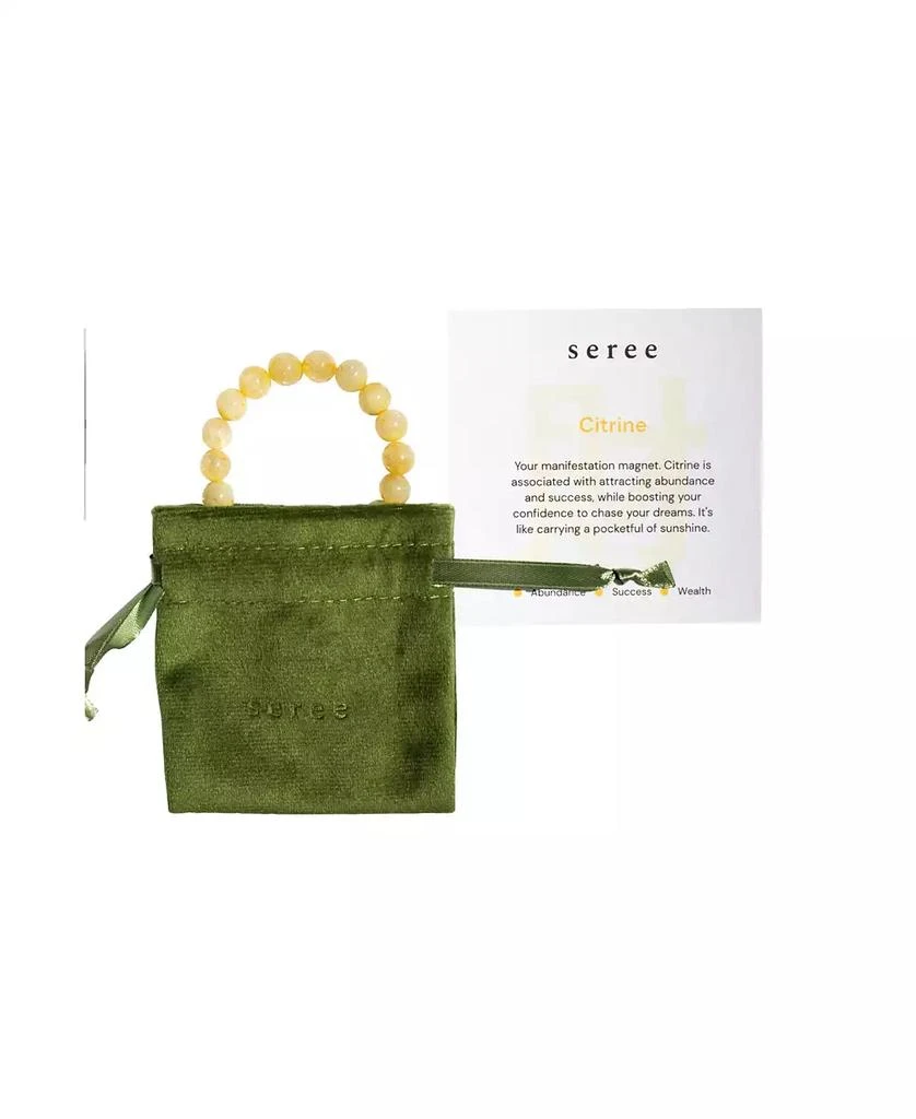 seree Manifest Collection | Abundance — Yellow Crystal Beaded Bracelet 5