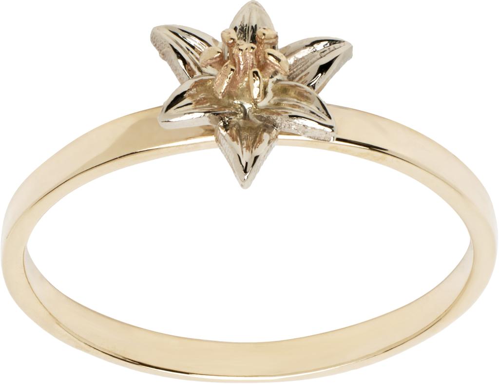 Bernard James Gold FLORA Lily Ring