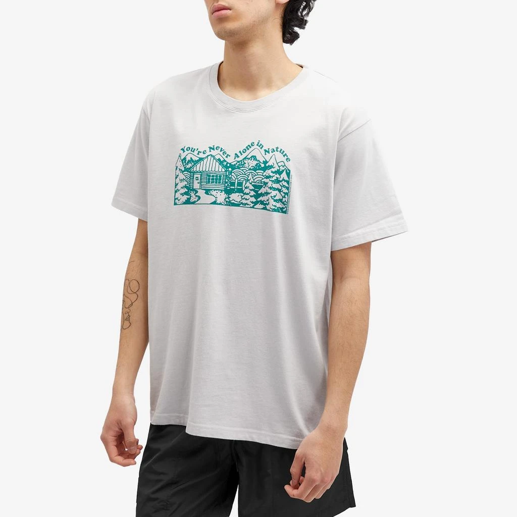 Good Morning Tapes Good Morning Tapes You're Never Alone In Nature T-Shirt 2