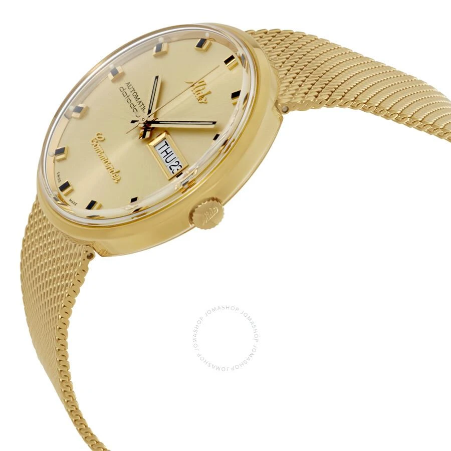 MIDO Commander Automatic Yellow Gold Plated Unisex Watch M8429.3.22.13 2