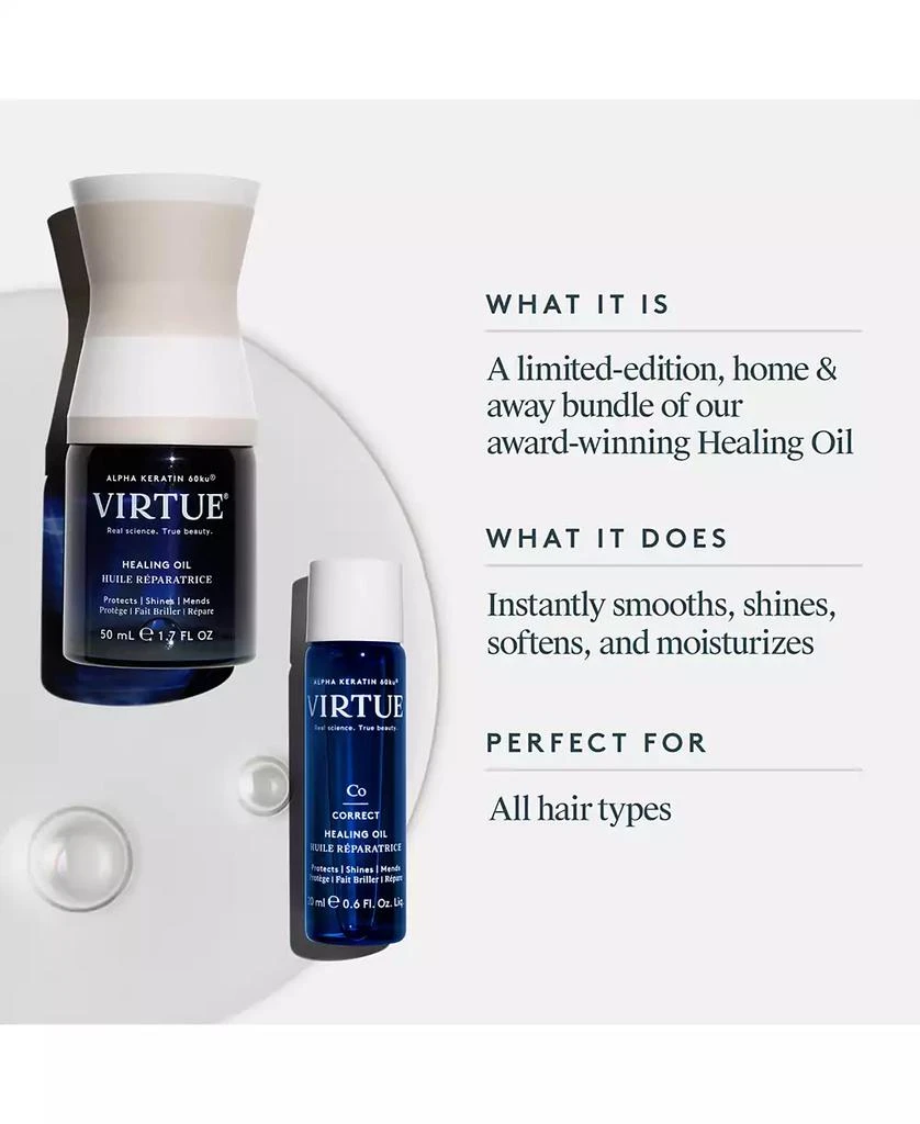 VIRTUE 2-Pc. Healing Oil Home & Away Set 6