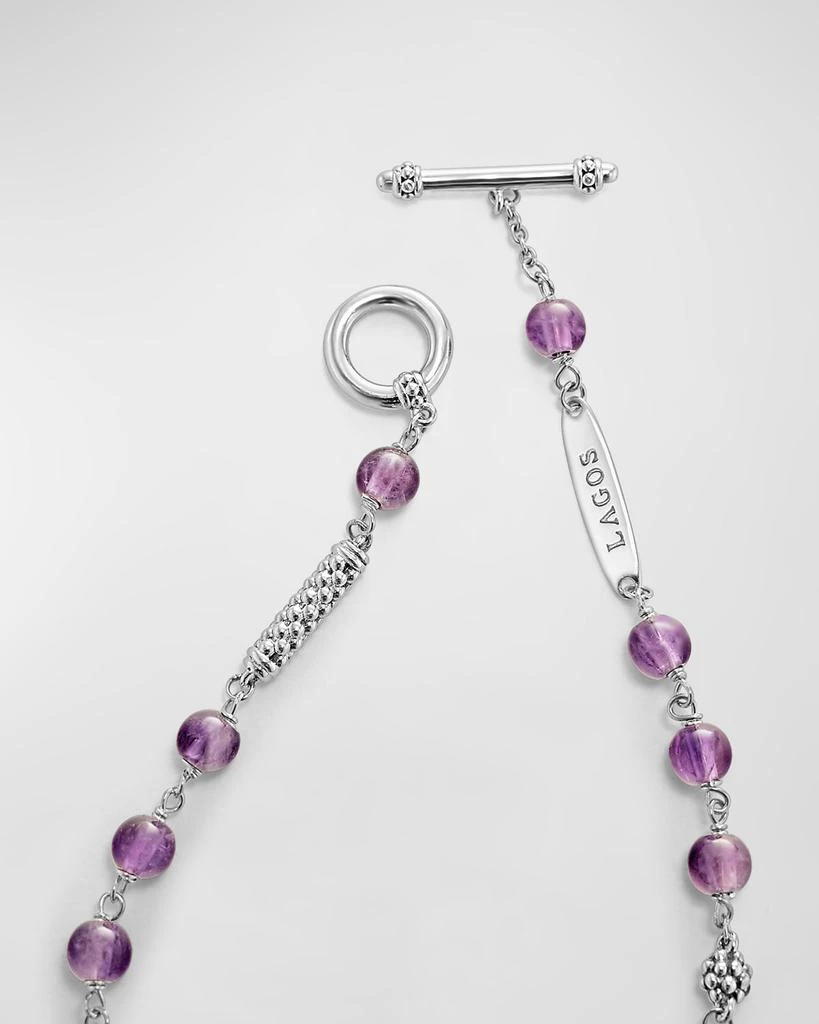 LAGOS Cavier Icon Amethyst Bracelet 4