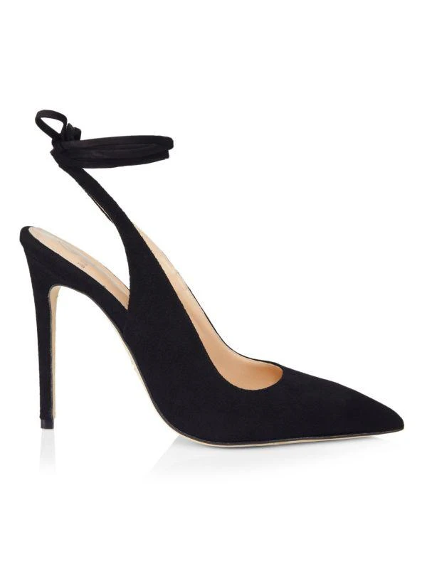 Brother Vellies Ribbon Suede Pumps 1