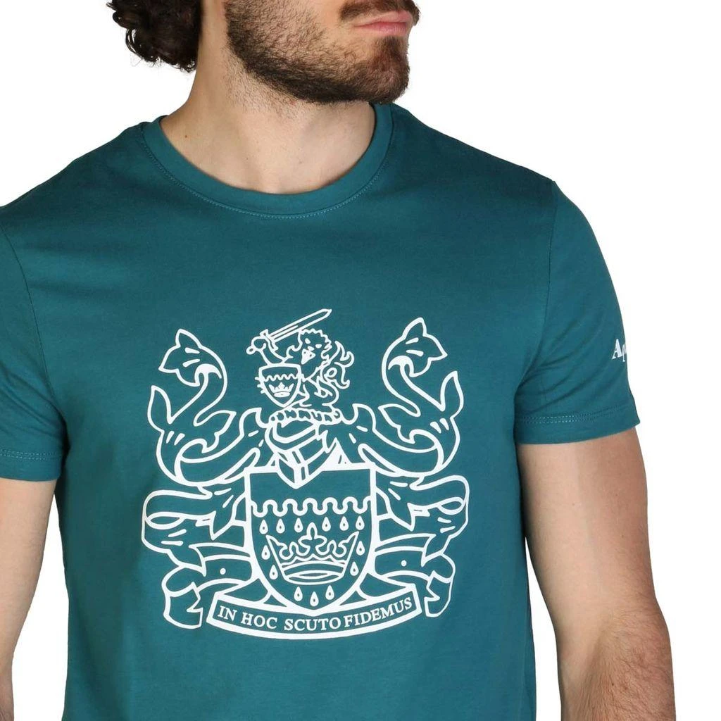 Aquascutum T-shirts Green Men 3