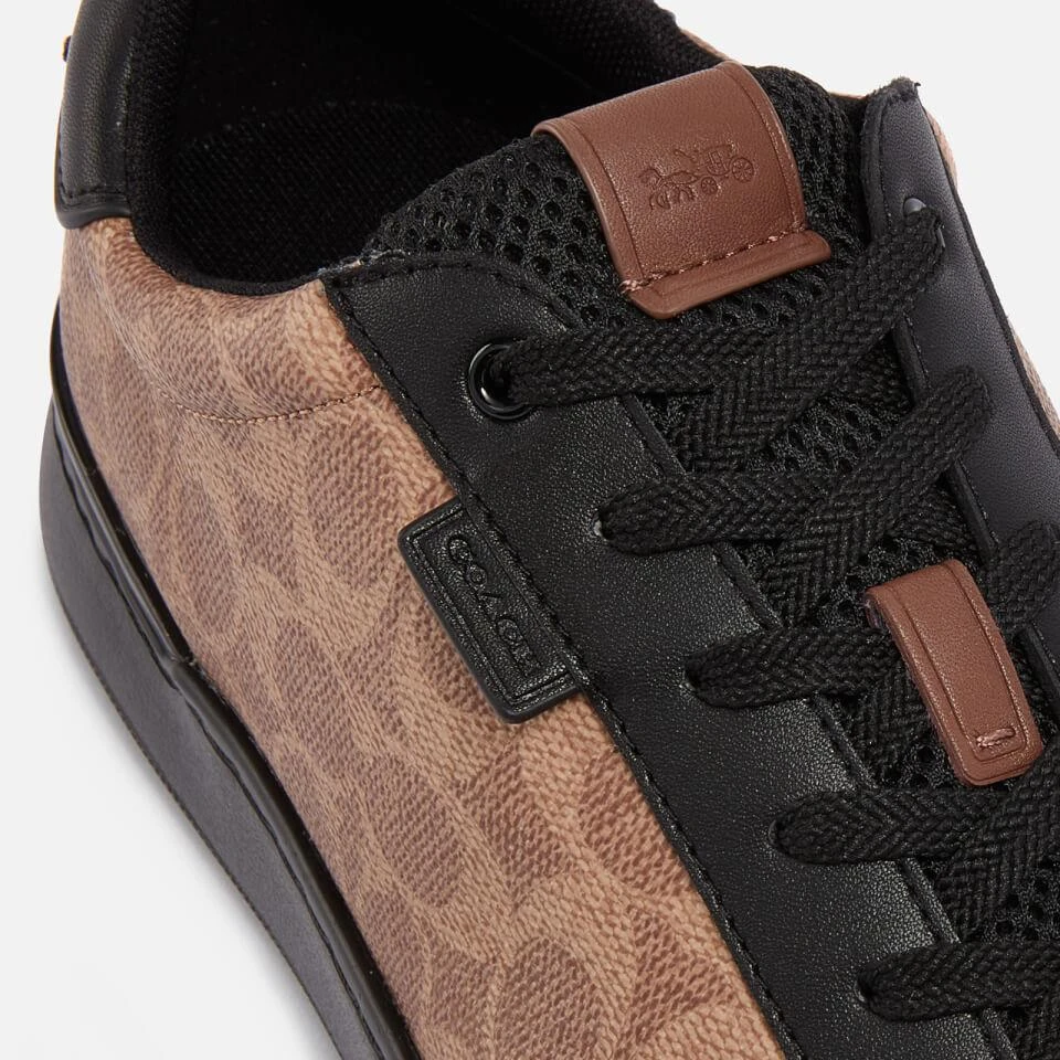 Coach COACH LOWLINE SIGNATURE PRINTED COATED-CANVAS TRAINERS 4