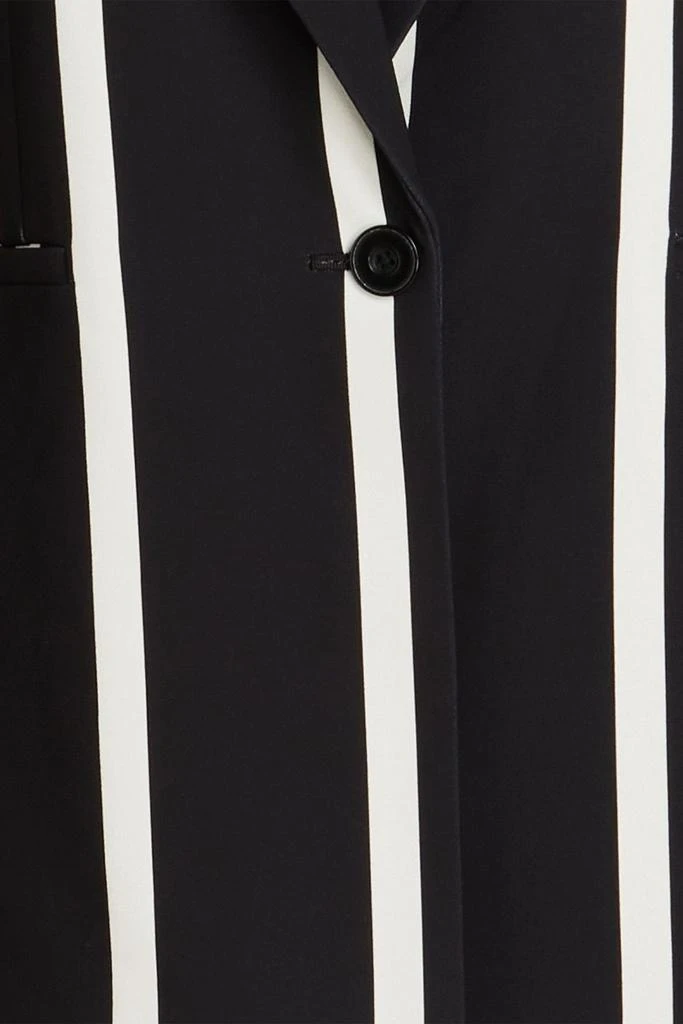 Alice + Olivia Skye striped crepe blazer 4