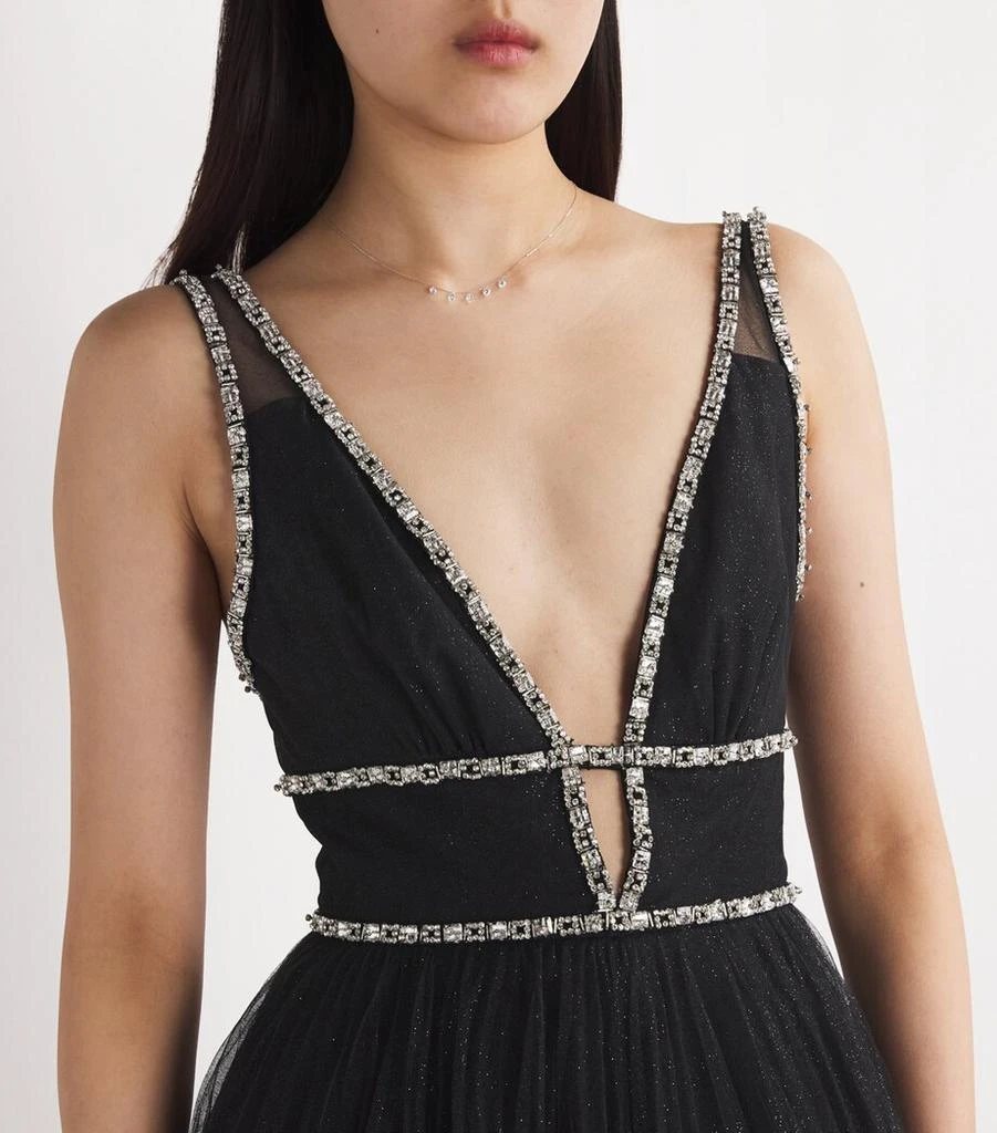 Jenny Packham Chiffon Embellished Cybele Gown 6