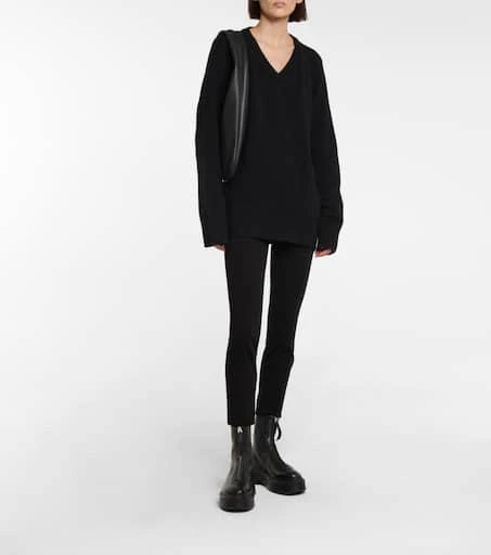 The Row Zipped 1 leather ankle boots 2