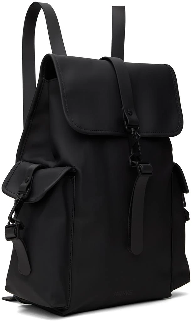 RAINS Black Rucksack Cargo Backpack 2