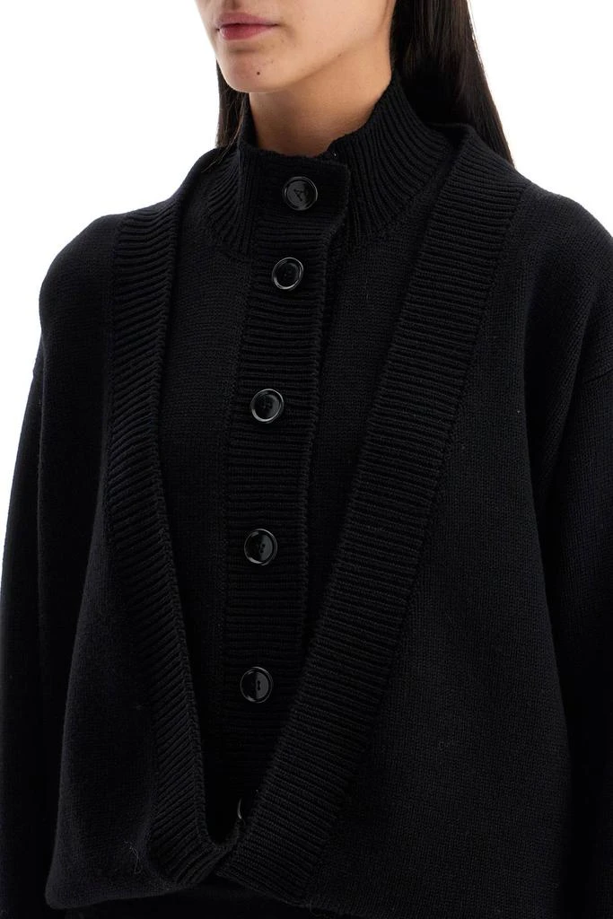 Alaia folded cardigan 4