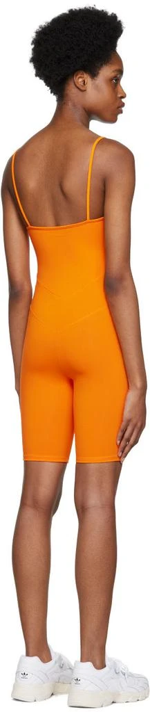 Live The Process Orange Corset Bodysuit 3