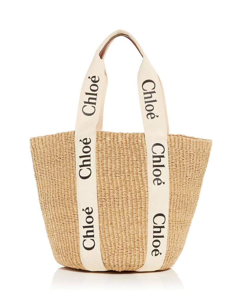 Chloé x Mifuko Woody Large Woven Basket Tote 1