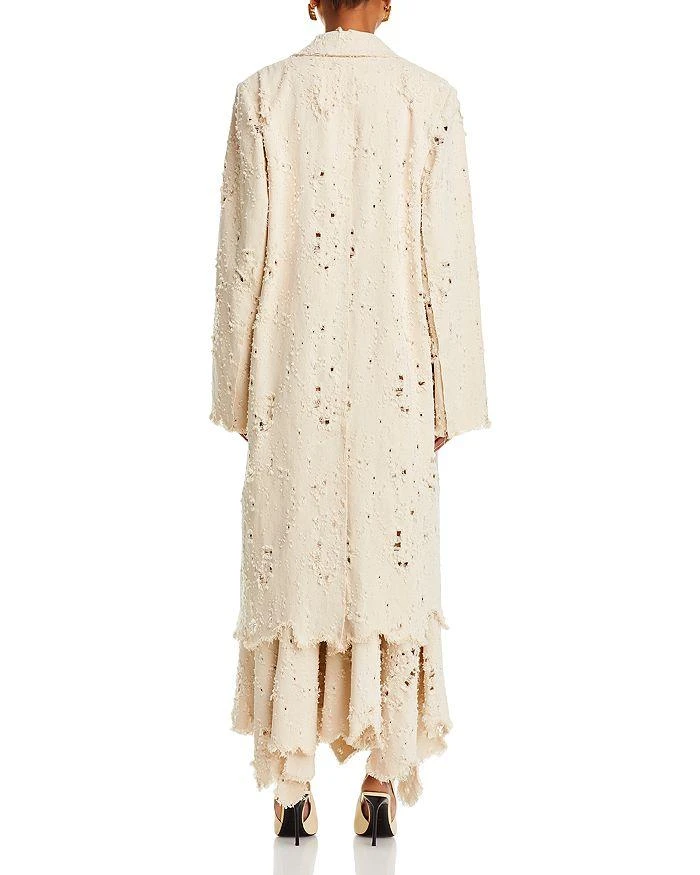 Jason Wu Collection Frayed Ripped Coat 3