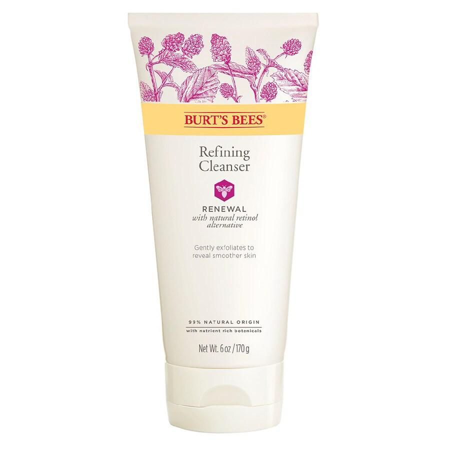 Burt's Bees Renewal Refining Cleanser with Bakuchiol Natural Retinol Alternative