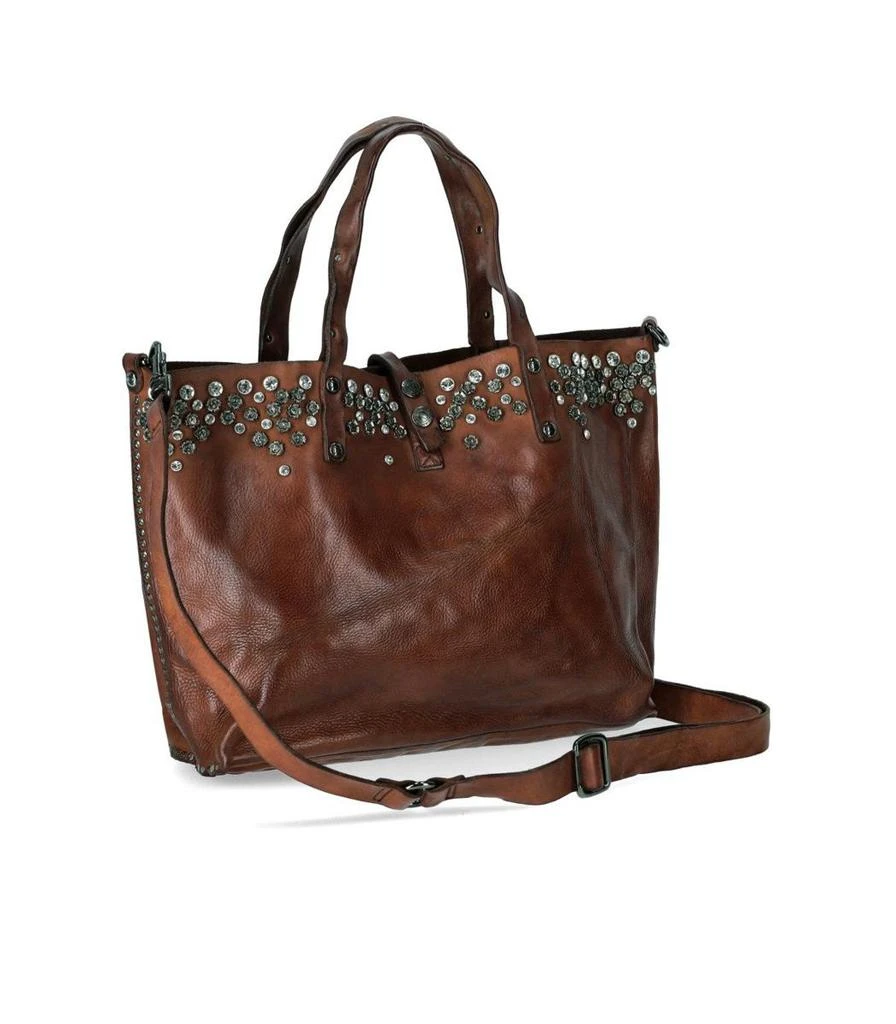 CAMPOMAGGI Campomaggi Bella Di Notte Cognac Shopping Bag 3