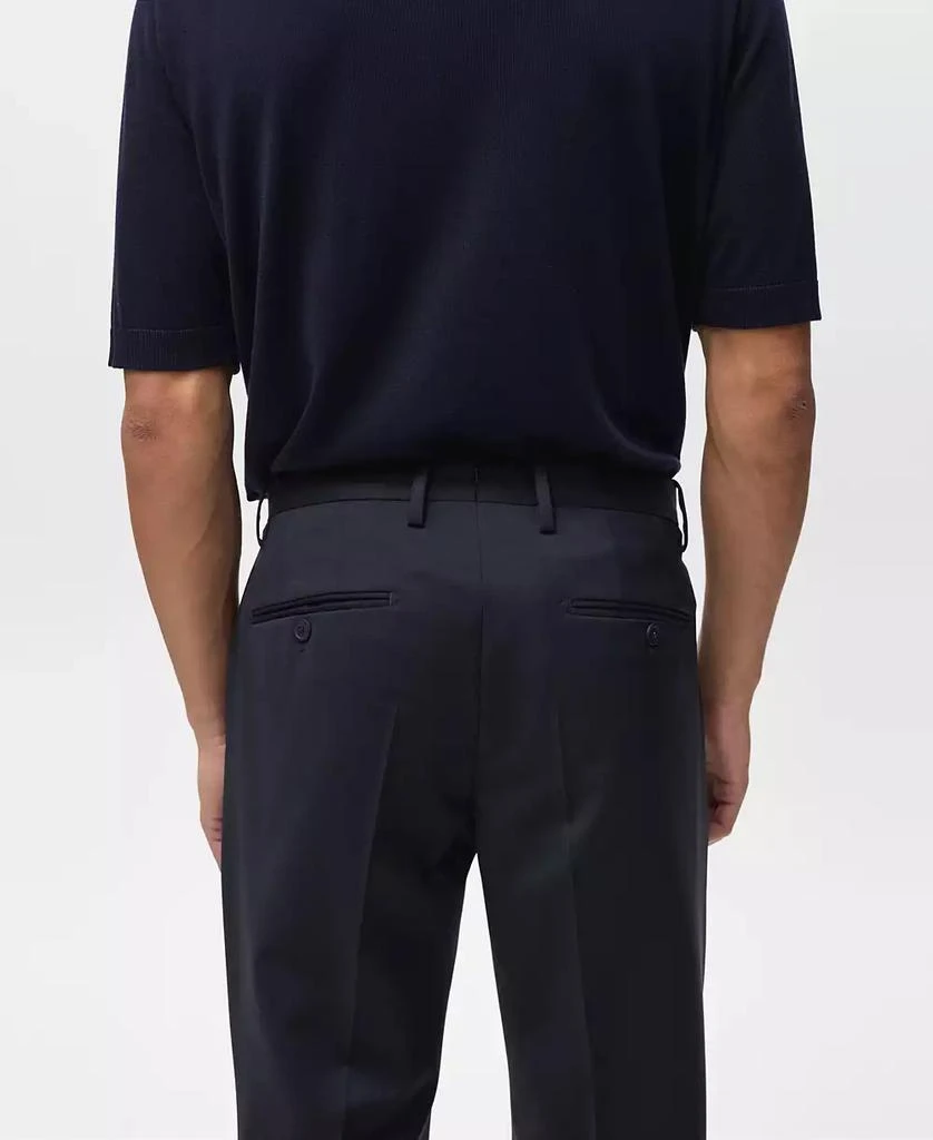 Mango Men's Cool Wool Suit Pants 6