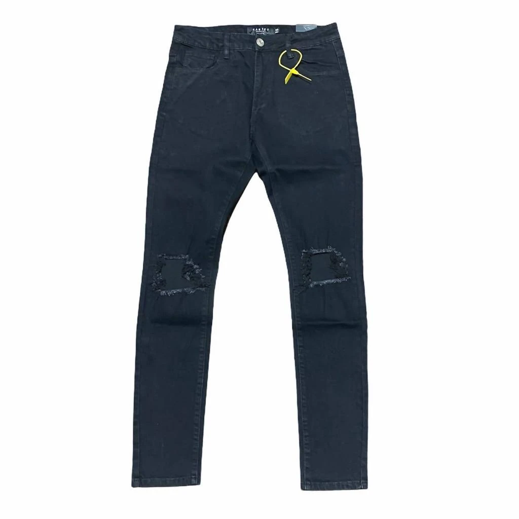 Karter Collection Men's Noah Jeans In Black 1