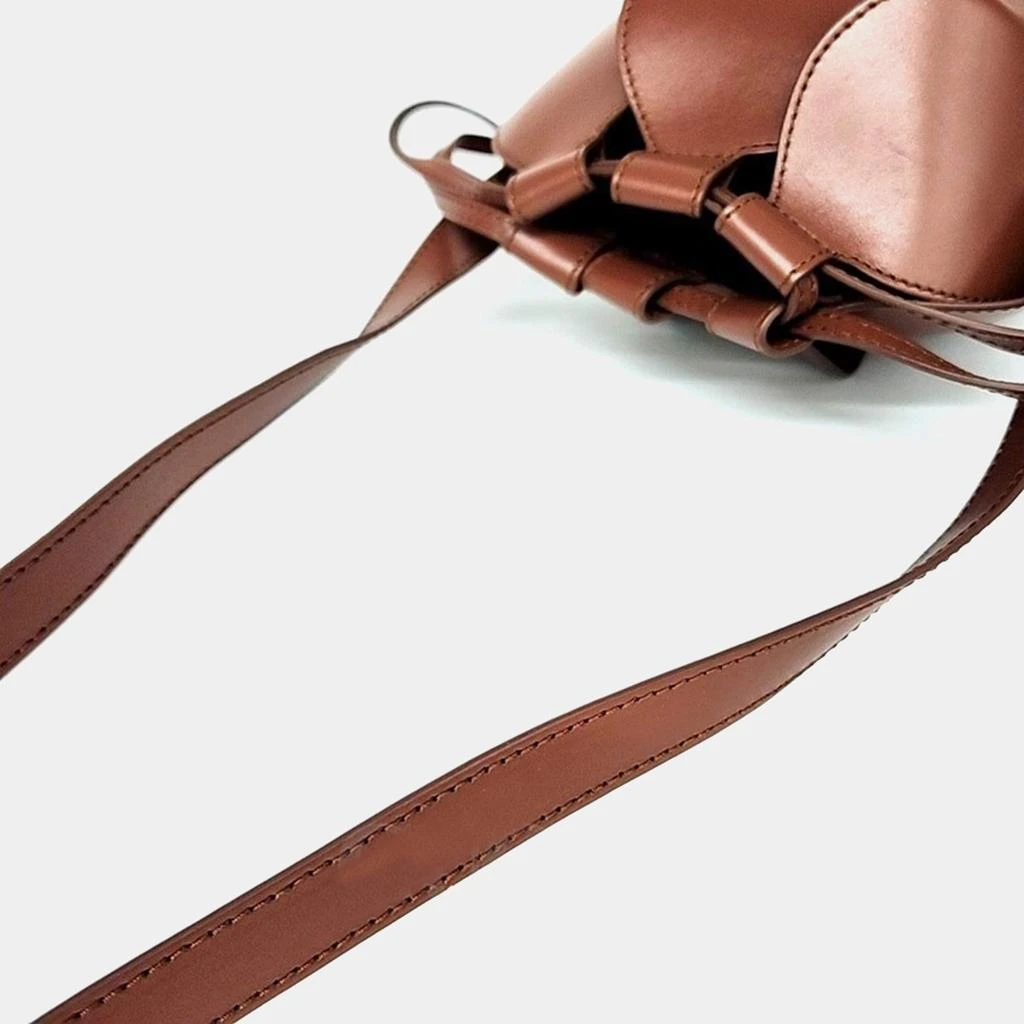 Chloé Chloe Brown Leather Mini Tulip Bucket Bag 3