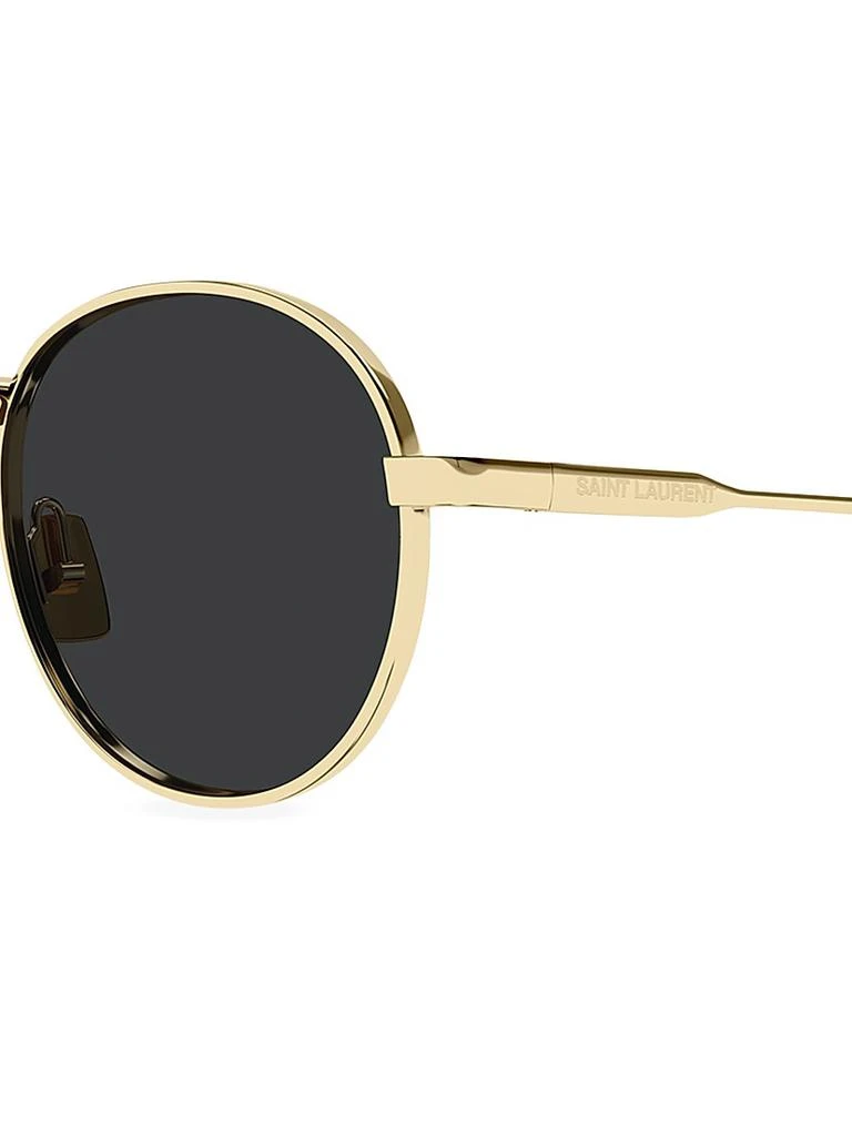 Yves Saint Laurent 52MM Round Sunglasses 4