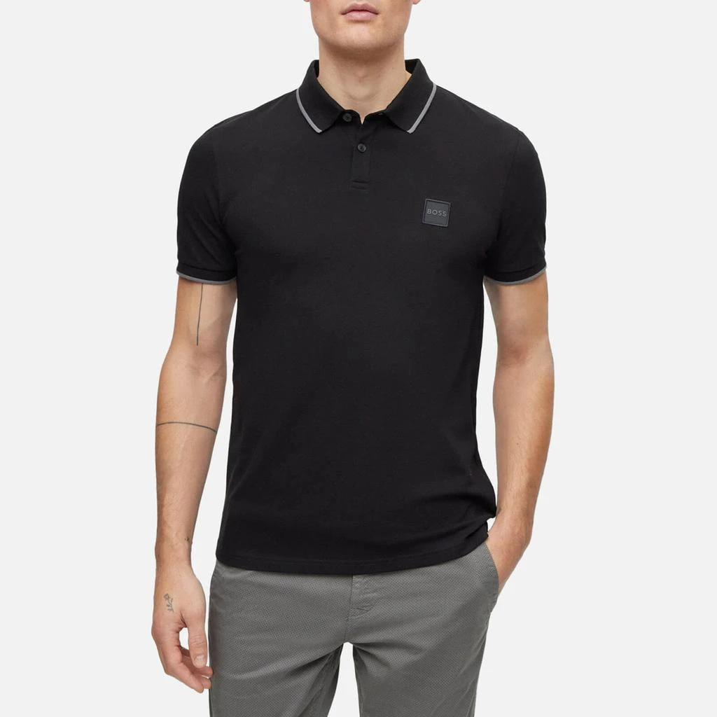 Hugo Boss BOSS Orange Men's Passertip Polo Shirt - Black 1