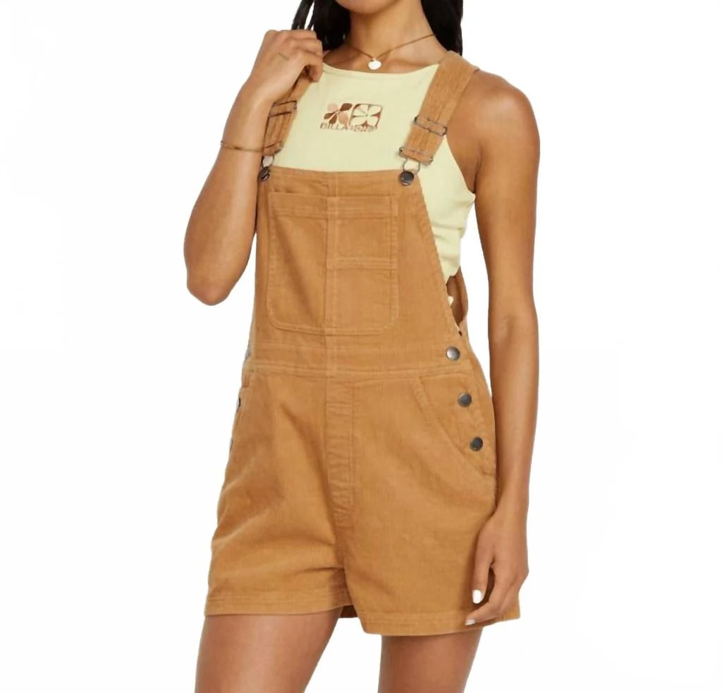 Billabong Sand Canyon Cord Shortall In Biscuit 3