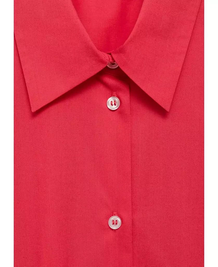 Mango Women's Pocket Oversize Shirt 4