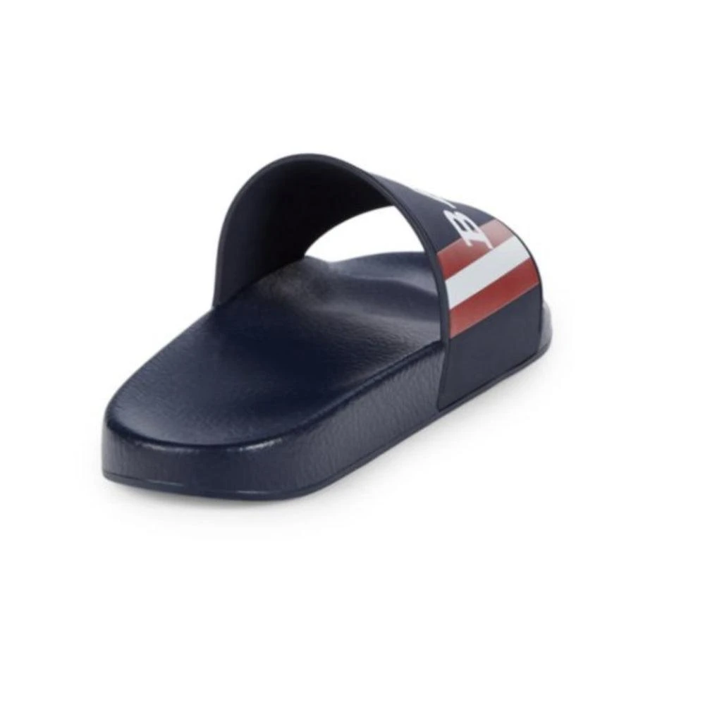 Bally Simon 6234035 Men's Ink Logo Rubber Sandals 3