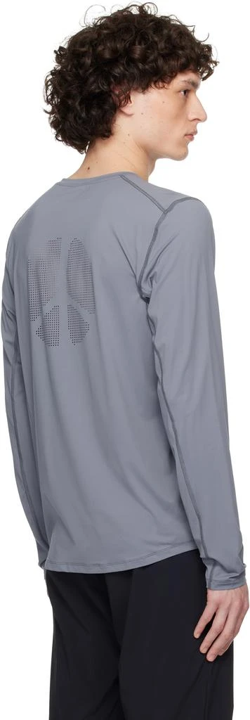 District Vision Gray Ultralight Aloe Long Sleeve T-shirt 3