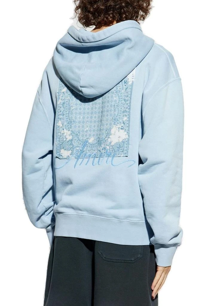 AMIRI Amiri Logo Embroidered Drawstring Hoodie 3