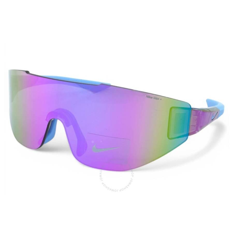 NIKE Magenta Mirror Shield Men's Sunglasses NIKE ATHENA EDGE IB3517X 412 69