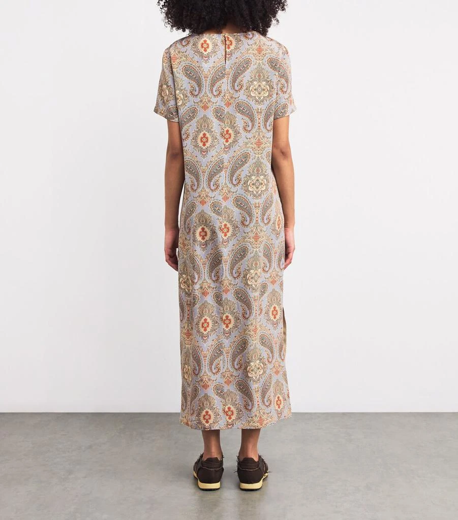 Weekend Max Mara Silk Paisley Midi Dress 3