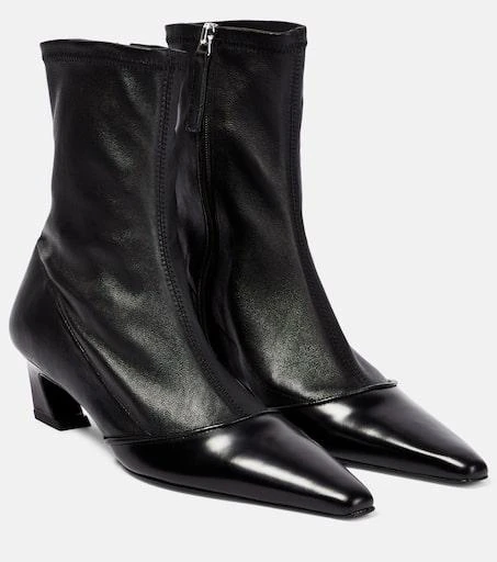 Acne Studios Bano leather ankle boots 1