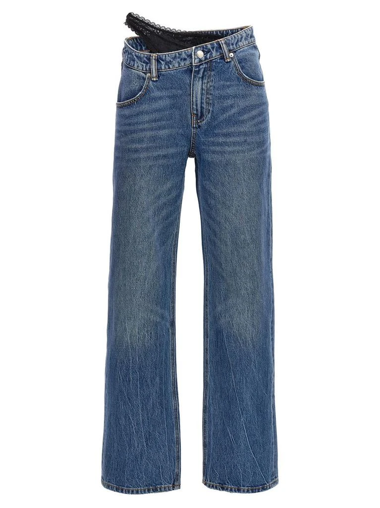 Alexander Wang Alexander Wang Distressed Blue Jeans 1