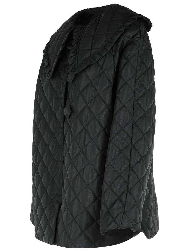 Ganni Ganni 'Quilt' Black Nylon Jacket 2