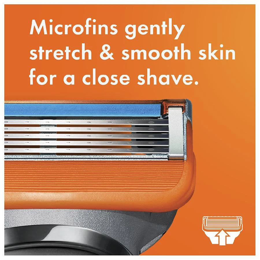 Gillette Fusion5 Shaving Razor for Men with Larger Lubrication Strip and Precision Trimmer 4