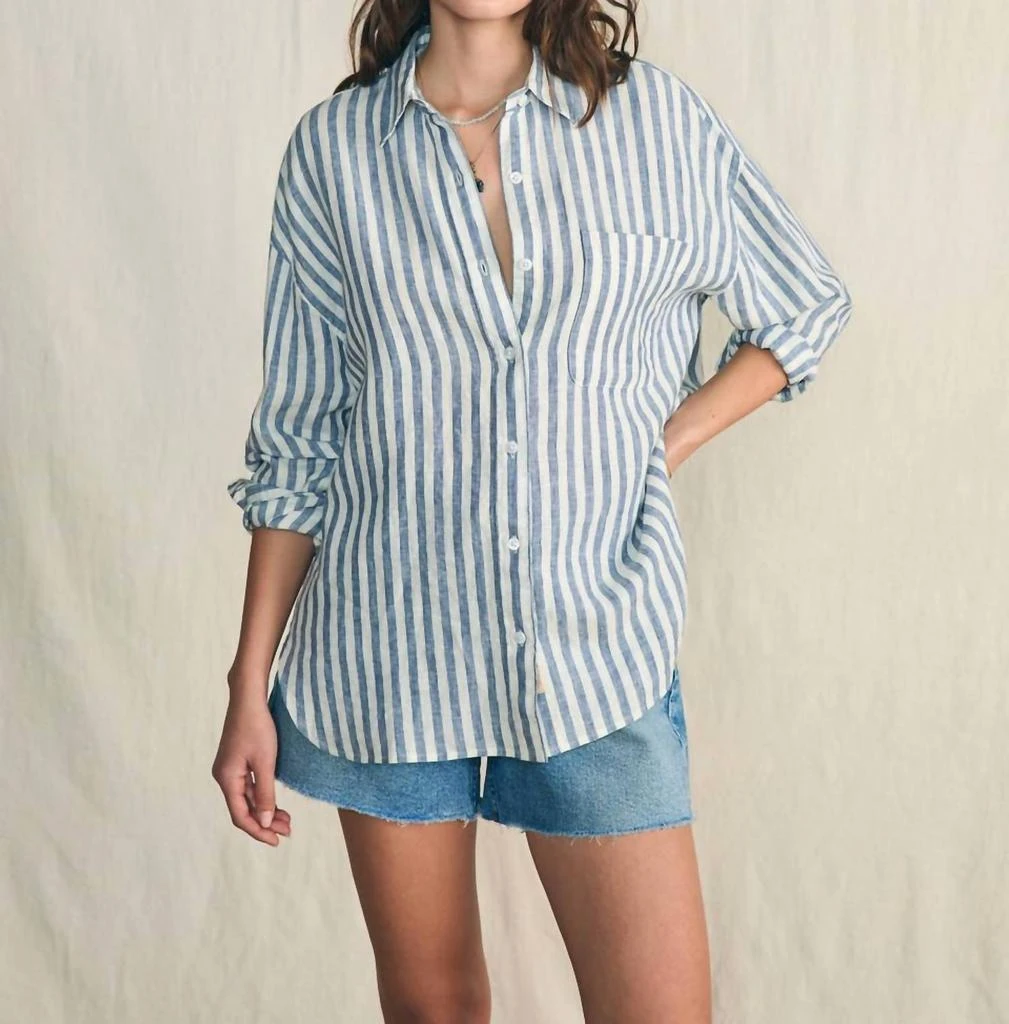 Faherty Faherty - Linen Laguna Relaxed Shirt 1