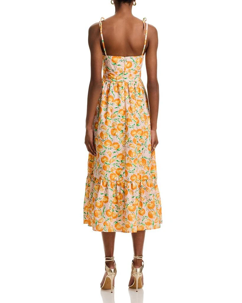AQUA Floral Midi Dress - Exclusive 4