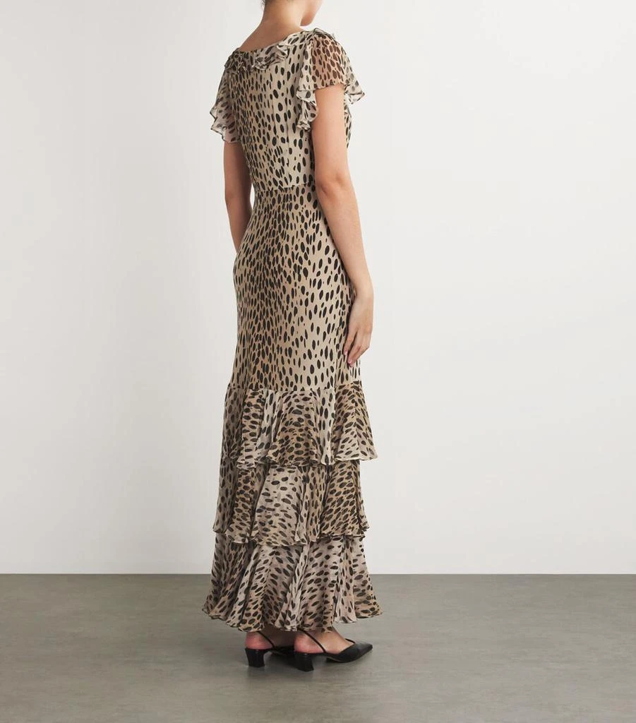 Rixo Silk Amelle Maxi Dress 3