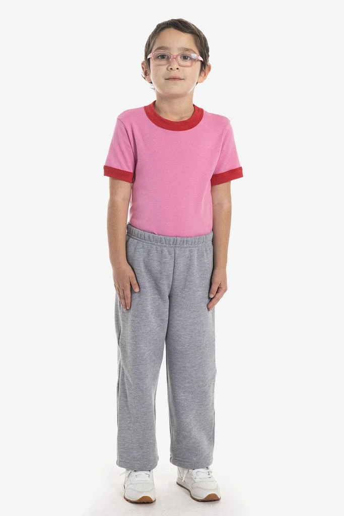 Los Angeles Apparel FFR101 - Kids 50/50 Rib Ringer T 21