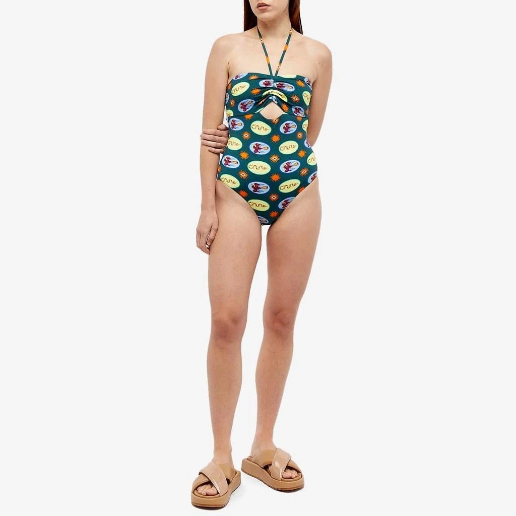 ALÉMAIS ALÉMAIS Guardian Ruched One Piece 5