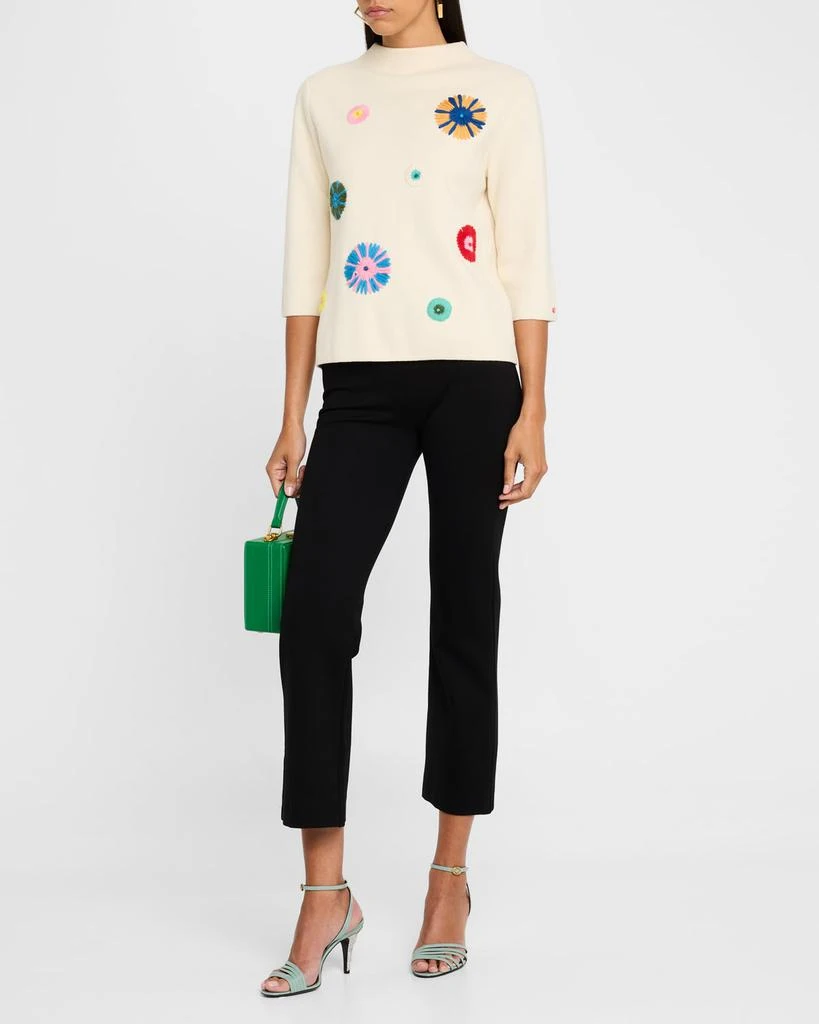 Frances Valentine Bon Bon Mock-Neck Sweater 2