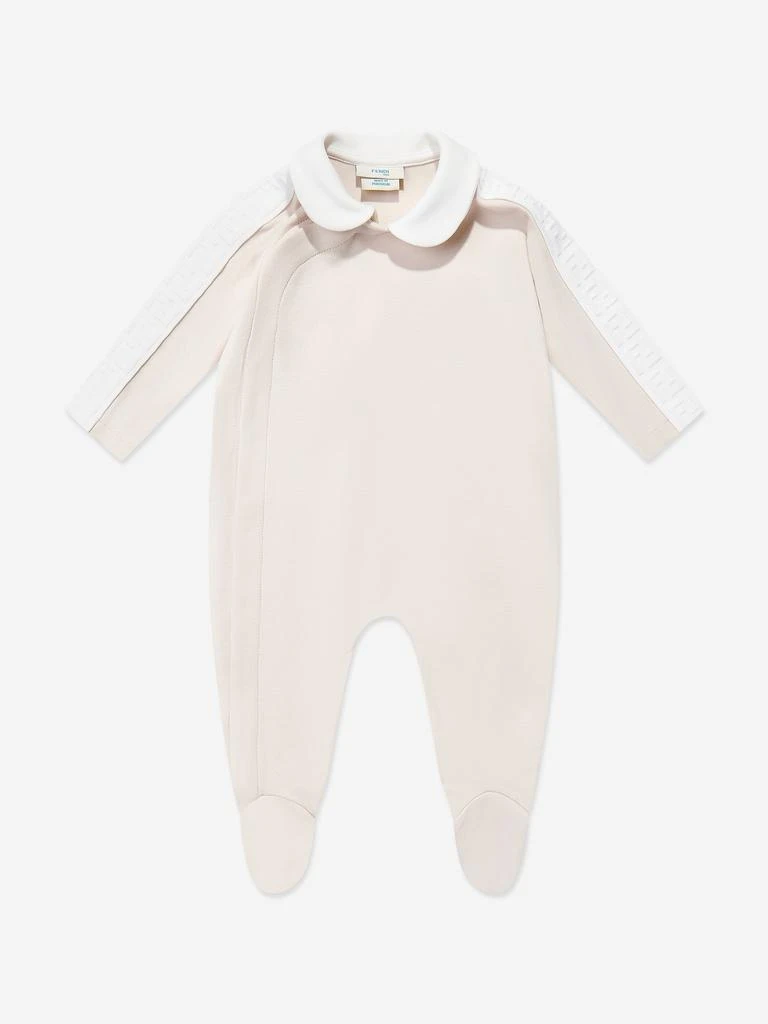 Fendi Fendi Baby Boys Babygrow Gift Set in Blue 8