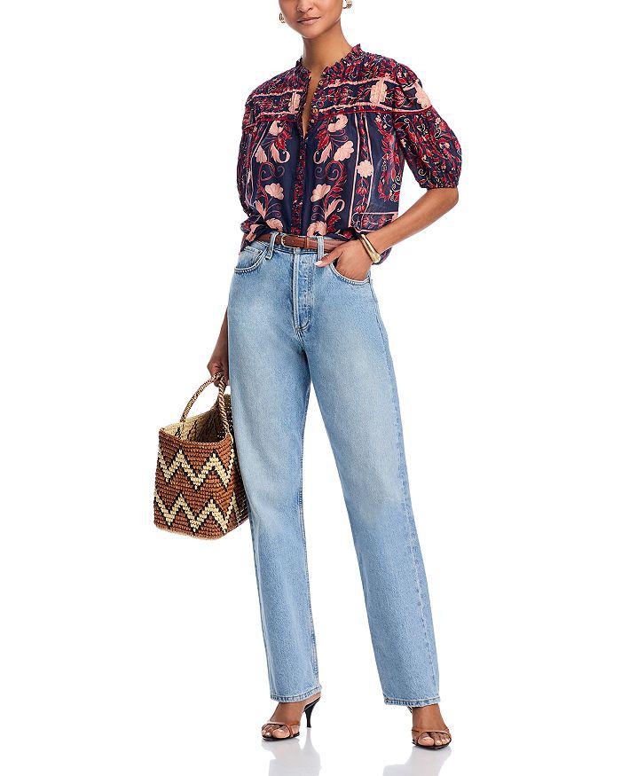 Farm Rio Floral Boho Top