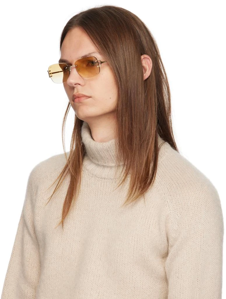 Cartier Gold CT0011RS Sunglasses 4