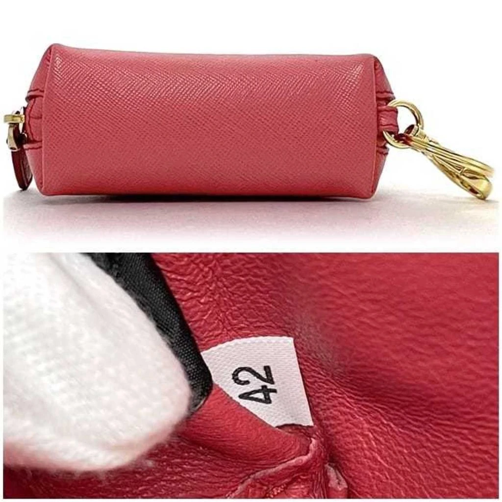 Prada Leather Coin Purse/Coin Case (Pre-Owned) 3