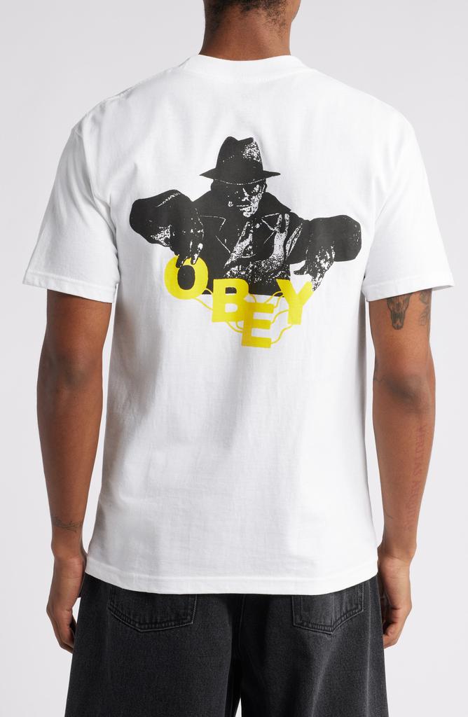 Obey Inner Power Cotton Graphic T-Shirt