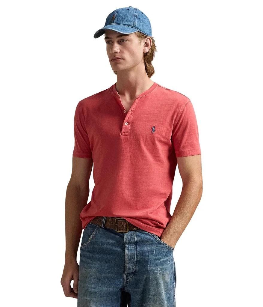 Ralph Lauren Slub Jersey Henley Shirt 1