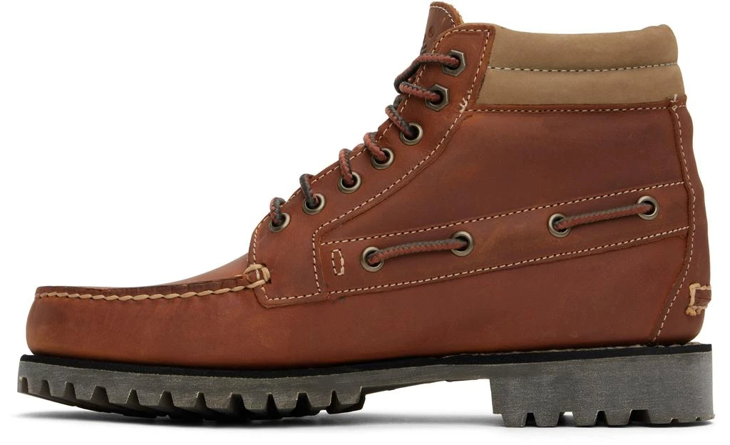 Timberland Tan Authentic Mid Lace-up Boots 3